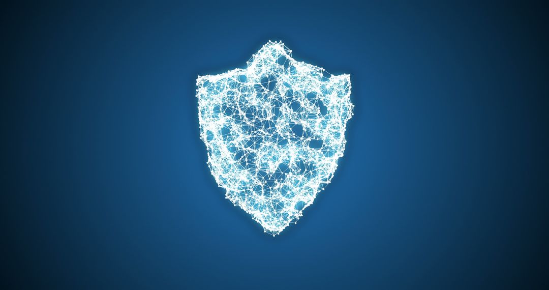 Digitally Generated Shield Representing Data Security - Free Images, Stock Photos and Pictures on Pikwizard.com