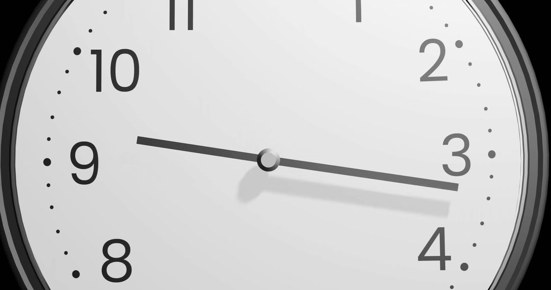 Close-Up of Analog Clock Showing Time Passing - Free Images, Stock Photos and Pictures on Pikwizard.com