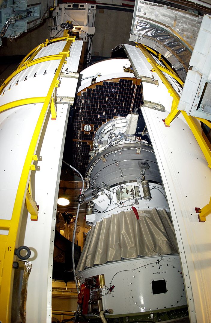 Mars Rover Encapsulation Under Spacecraft Fairing at Cape Canaveral - Free Images, Stock Photos and Pictures on Pikwizard.com