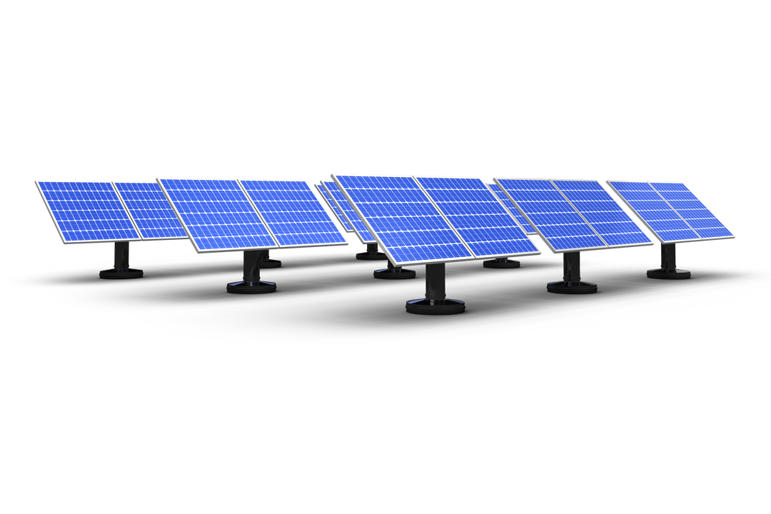 3D Transparent Digital Graphic of Solar Panels in Rows for Energy Concepts - Download Free Stock Images Pikwizard.com