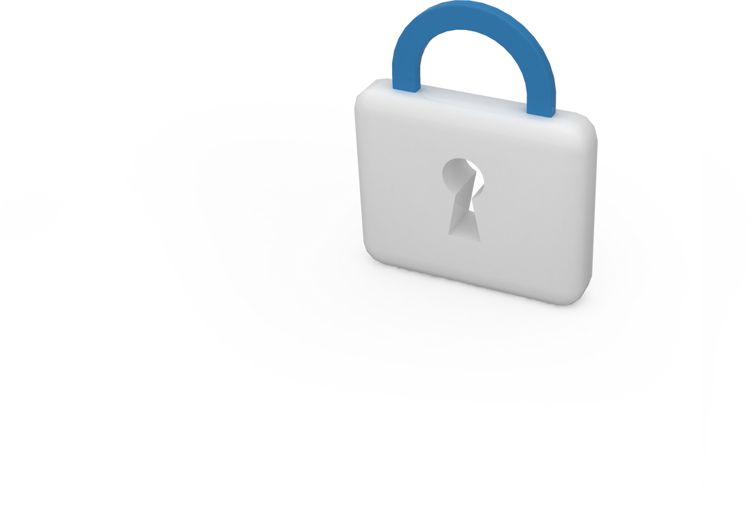 Conceptual Transparent Padlock Symbol for Online Security - Download Free Stock Images Pikwizard.com