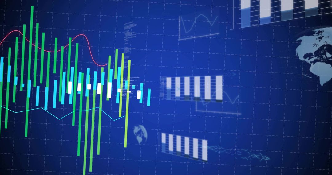 Dynamic Stock Market Analytics with Graphs and Charts