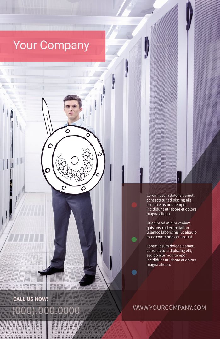 Cybersecurity Technician in Data Center Ensuring Digital Protection