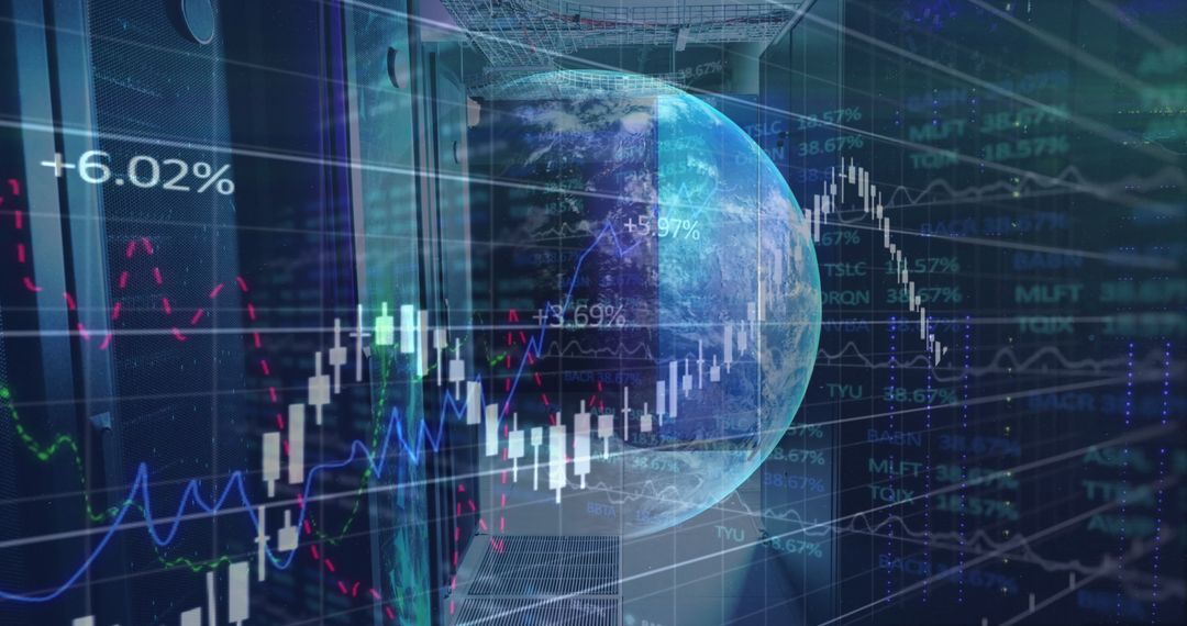 Global Data Network with Digital Graphs and Technology Overlay