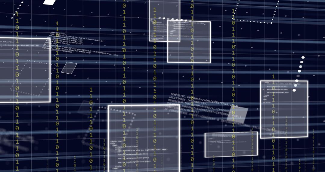 Digital Data Processing with Light Trails