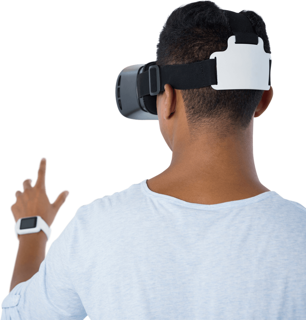 Transparent Virtual Reality Experience with VR Headset Controller