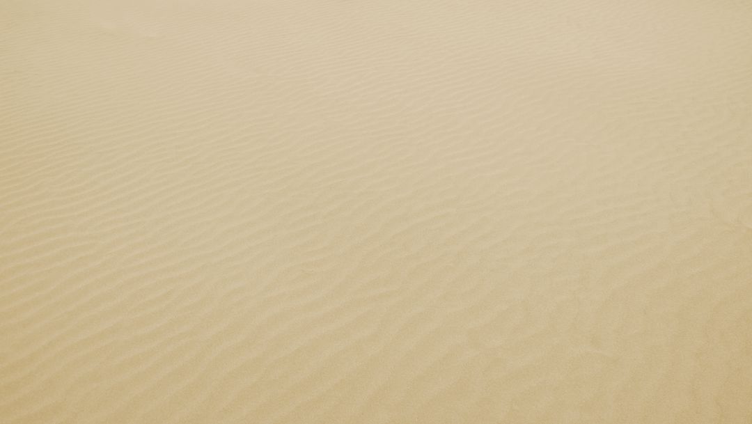 Showing Smooth Sand Ripples on Wind-Sculpted Dune Minimal Desert Background