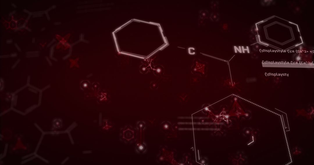 Abstract Scientific Data Processing on Dark Background