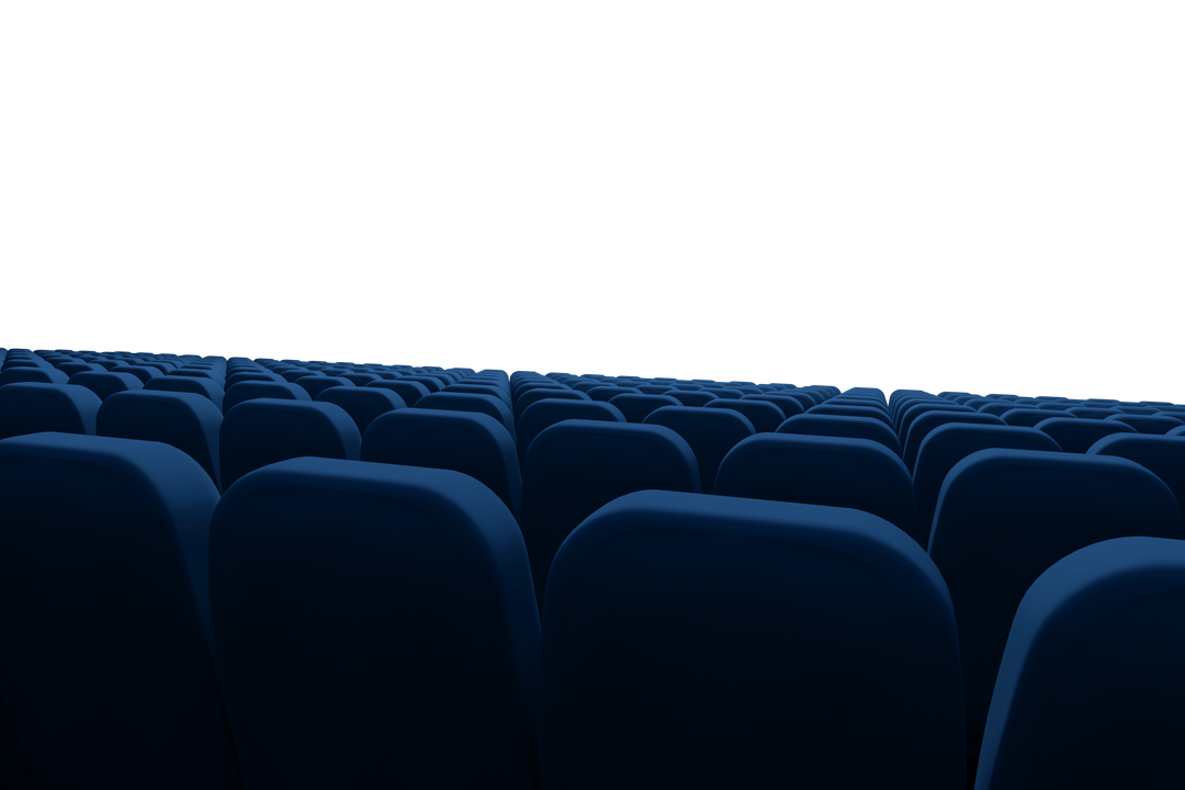 Transparent Blue Cinema Seats Digital Illustration for Entertainment Concepts - Download Free Stock Images Pikwizard.com