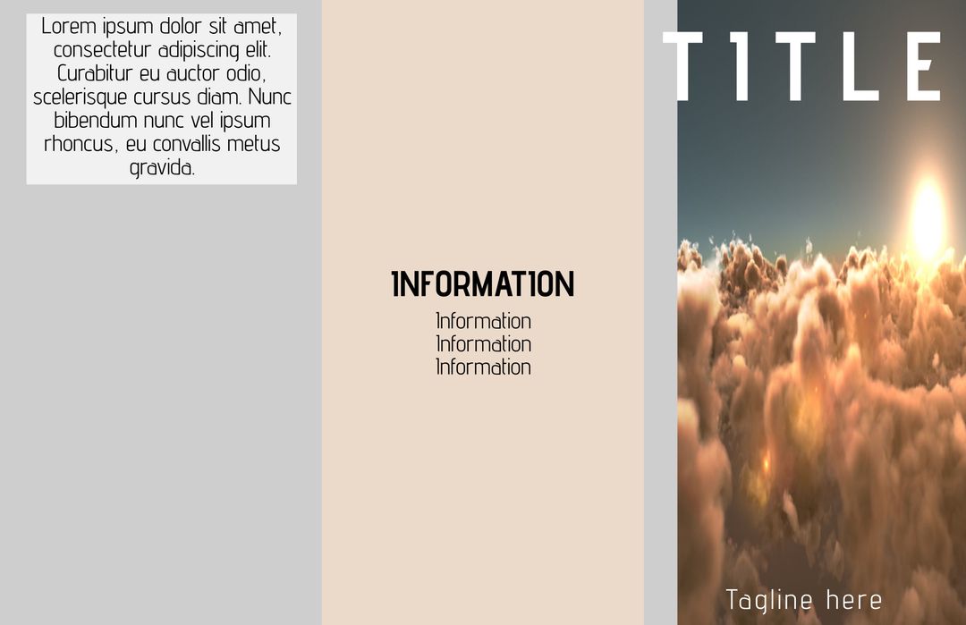 Event Flyer Template with Energetic Crowd and Typography Elements