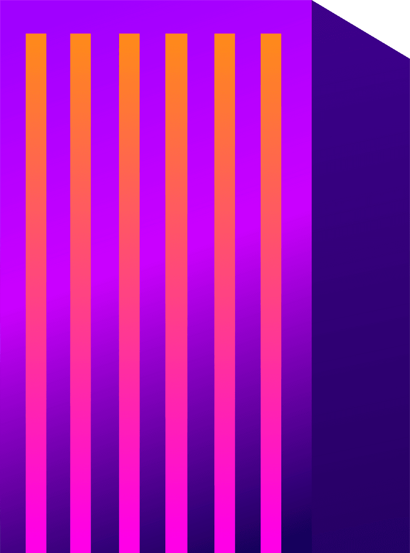 abstract prism with gradient bars and transparent shadow - Download Free Stock Images Pikwizard.com