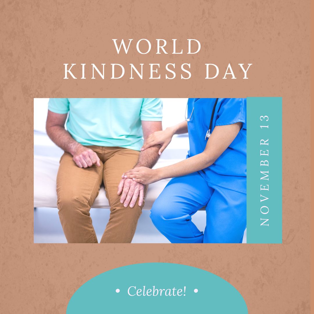 World Kindness Day Healthcare Concept Medical Professional With Patient