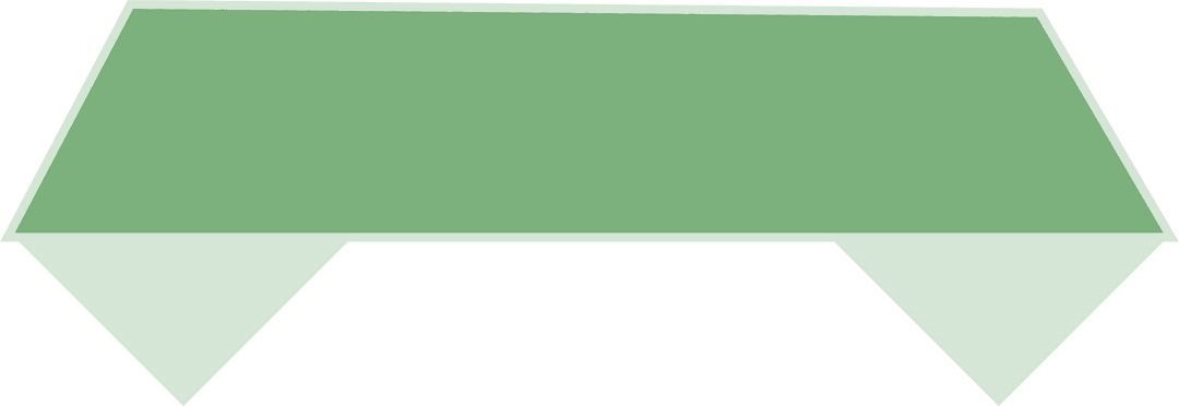 Transparent Green Geometric Shape for Modern Design