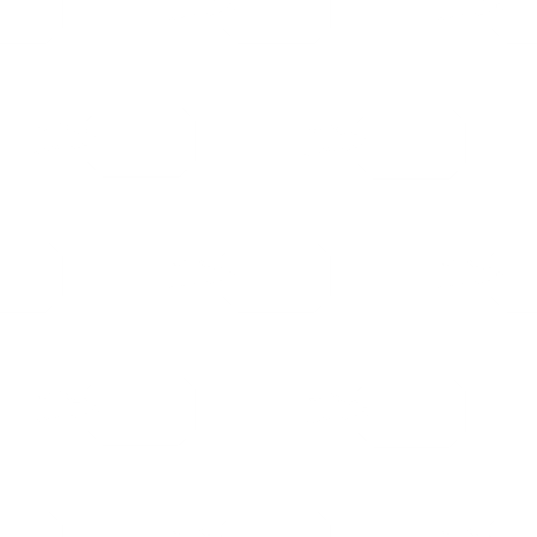 White Tags Seamless Pattern on Transparent Background