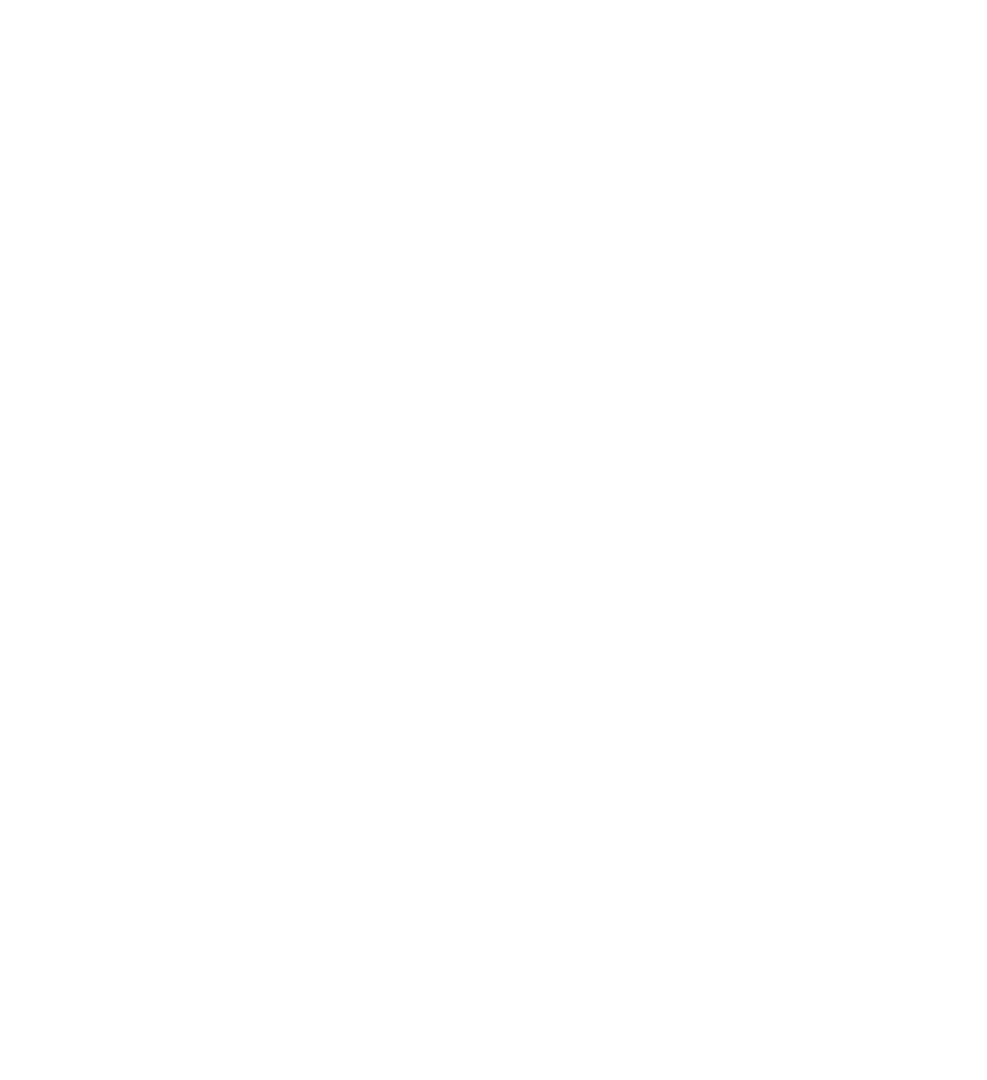 Minimalist White Umbrella Symbol on Transparent Background