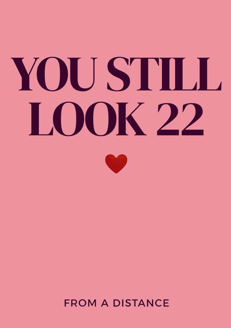 Playful Birthday Humor Greeting Modern Design