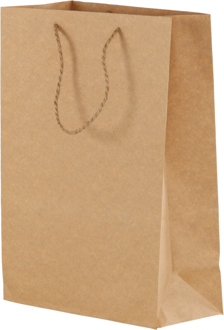 Transparent Background of Brown Paper Bag for Ecological and Shopping Concepts - Download Free Stock Images Pikwizard.com