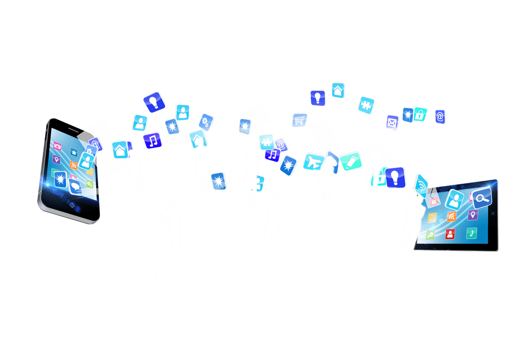 Transparent Digital Spread of Apps from Smartphone and Tablet