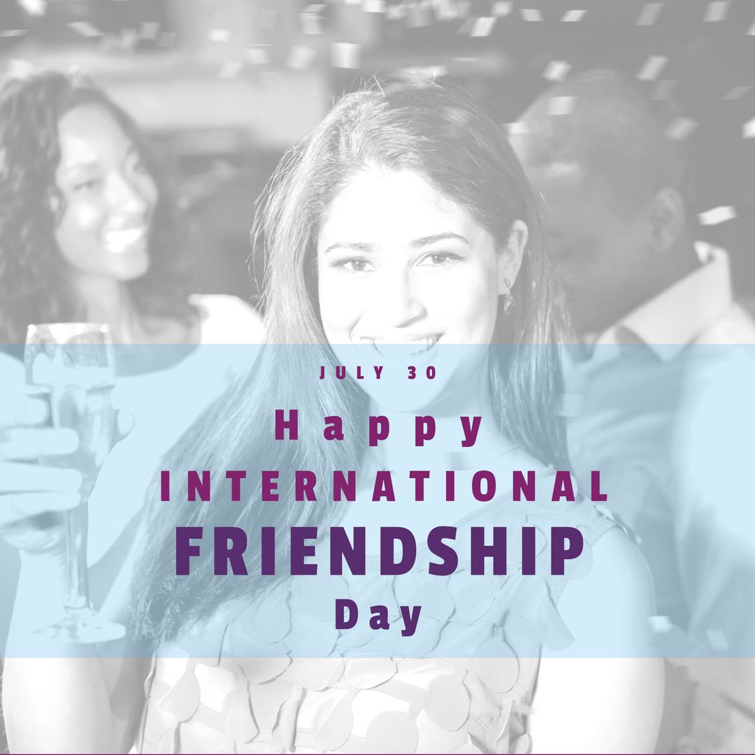 Celebrating International Friendship Day with a Group of Friends