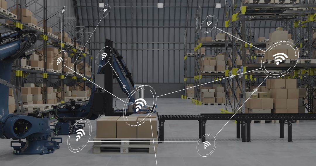 Warehouse Automation with Internet of Things Connectivity