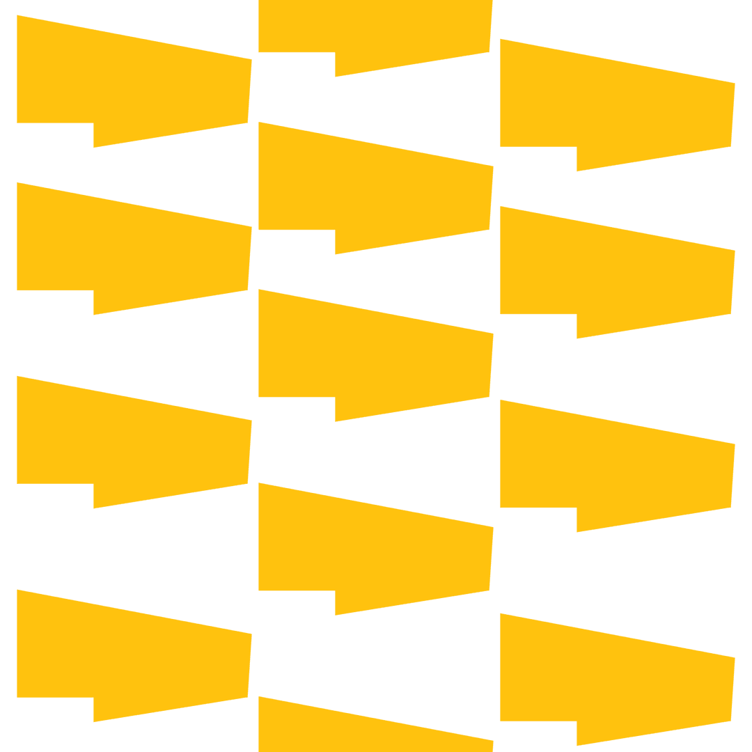 Yellow Geometric Pattern on Transparent Background Vector