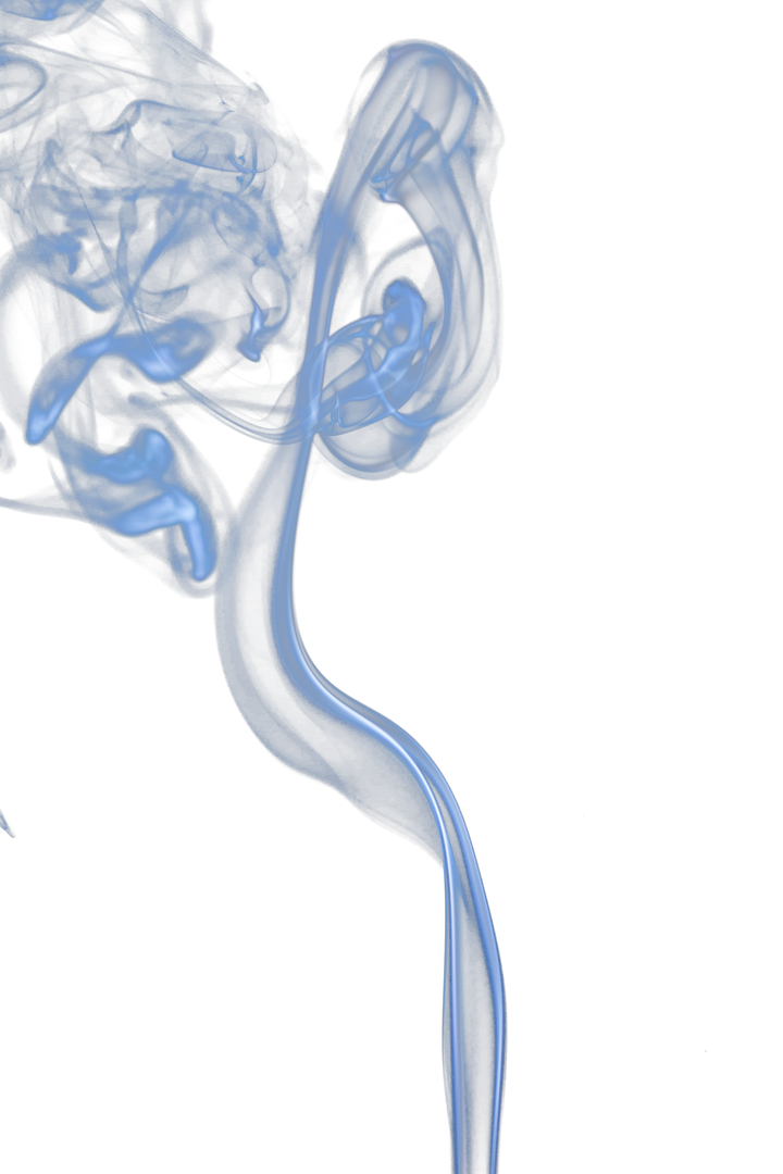 Blue Smoke Trail on Transparent Background Visualizing Danger - Download Free Stock Images Pikwizard.com