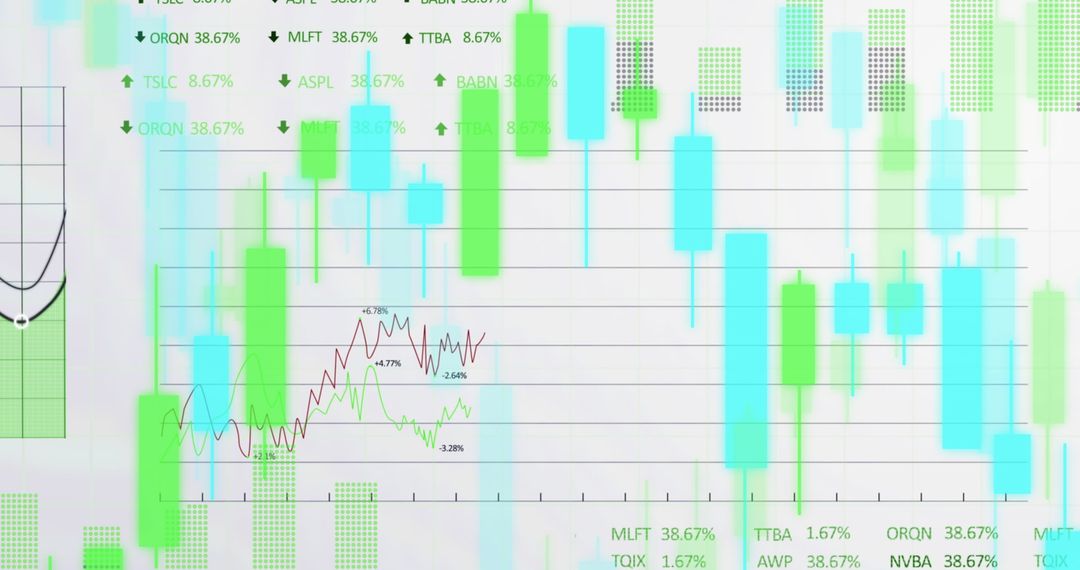 Digital Data Dashboard with Transparent Financial Graphs