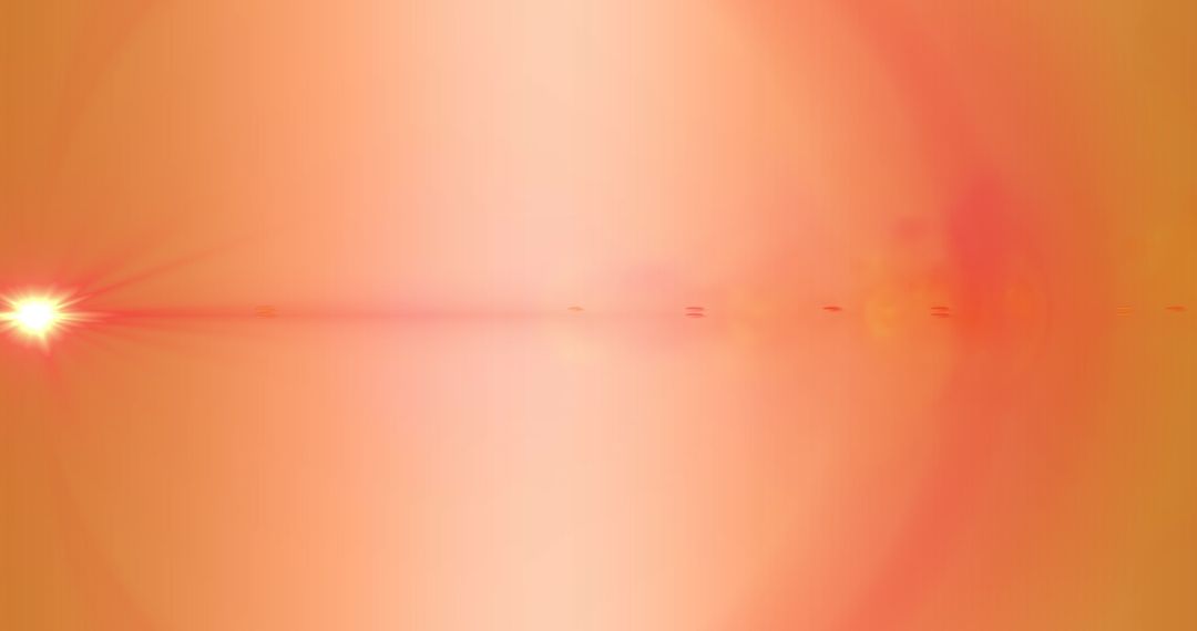 Abstract Light Spots on Orange Backdrop for Digital Themes