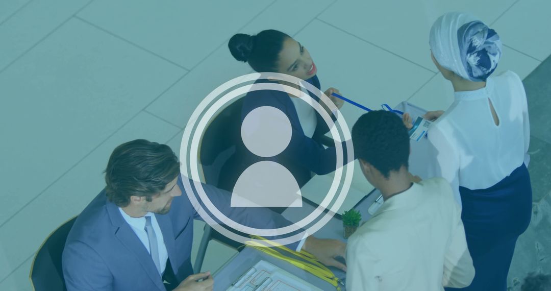 Diverse Business Team Discussing Digital Finance Strategy