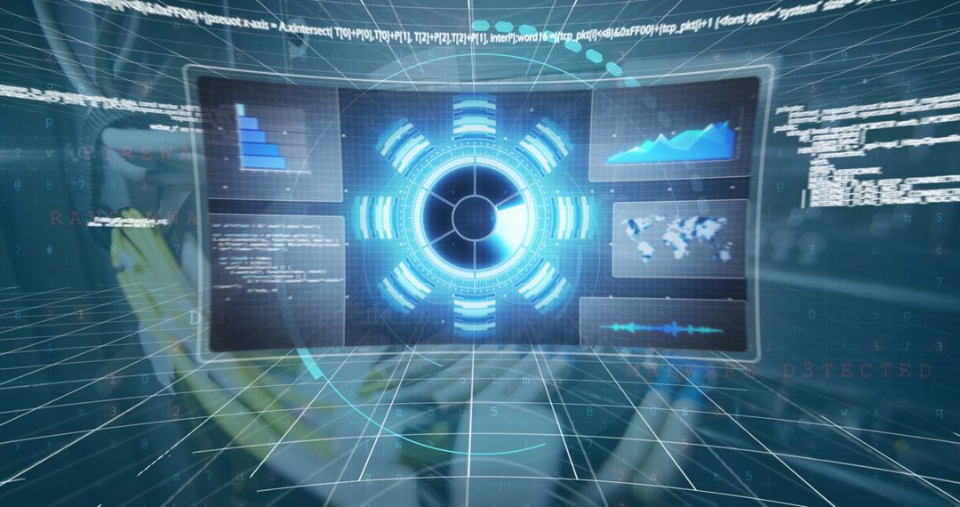 Futuristic Global Data Connections and Processing Interface