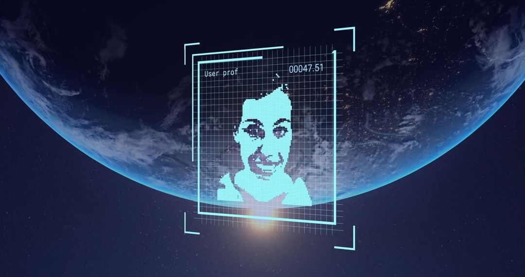 Biometric Identification Visualization Over Space Horizon
