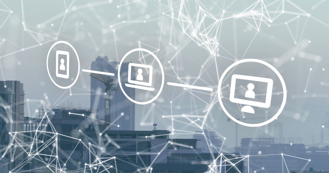 Global Networking Technology in Urban Cityscape