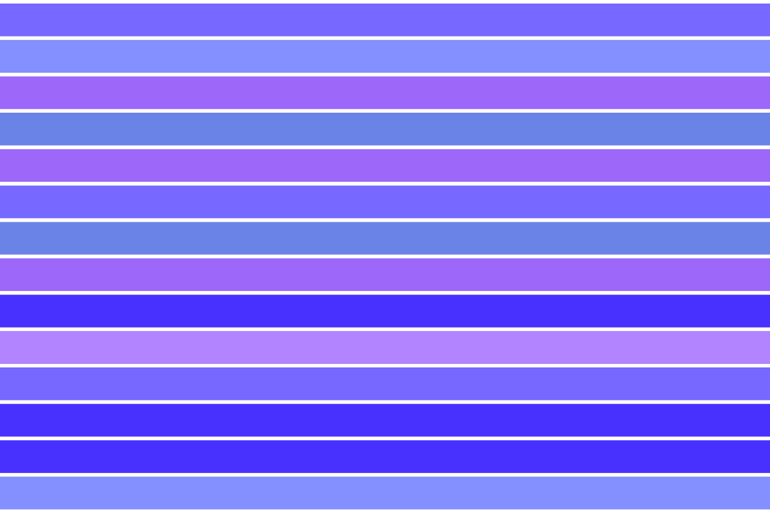Transparent Horizontal Striped Pattern in Blue and Purple Hues