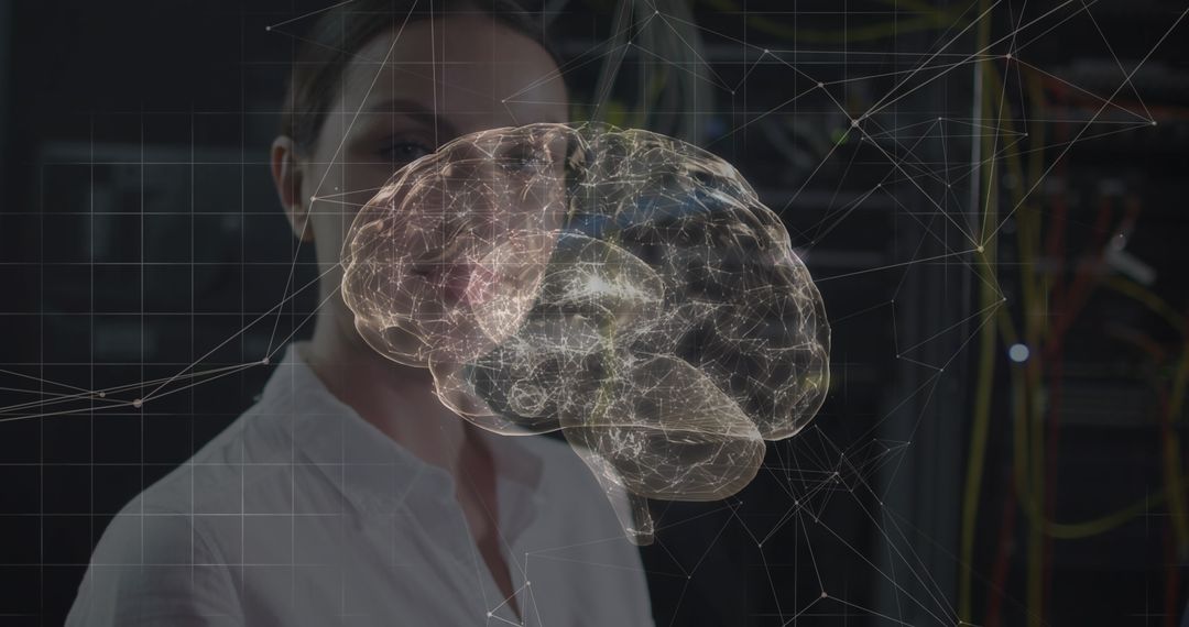 Artificial Intelligence and Connection in Server Room