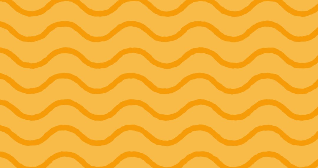 Abstract Yellow Wavy Pattern Background