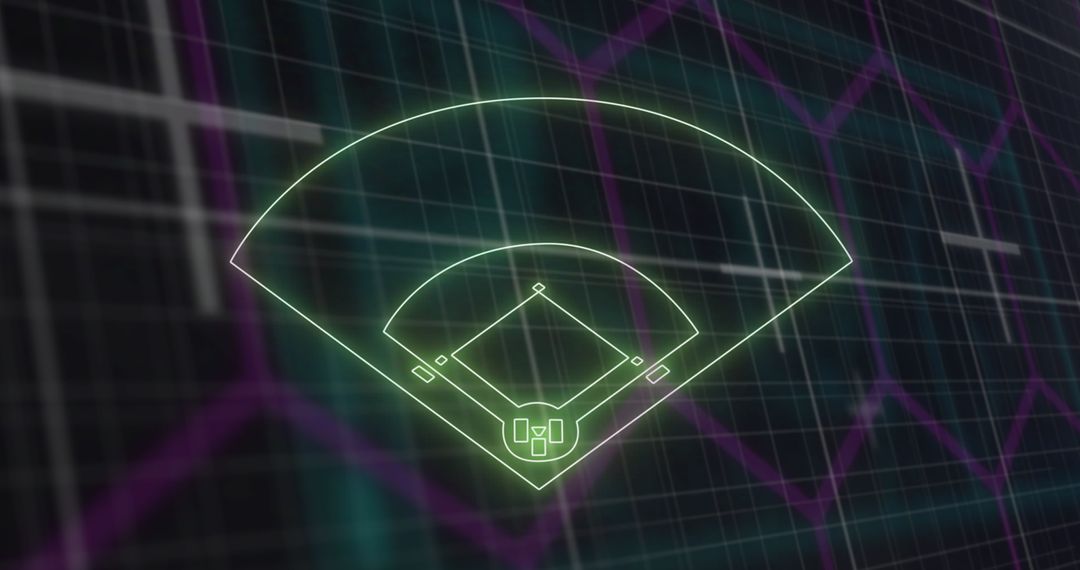 Futuristic Network Digital Interface Concept Art