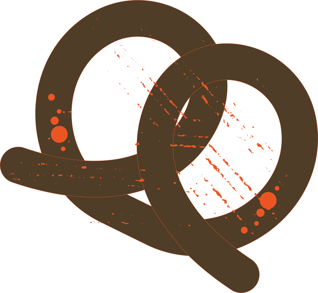 overlapping loops with orange splatters on transparent backdrop - Download Free Stock Images Pikwizard.com