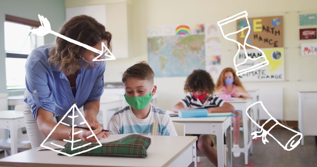 Innovative Classroom Learning with Digital Graphics and Safety Measures