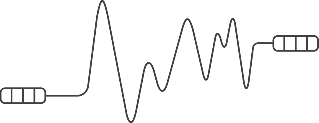 Transparent Vector Illustration of Heartbeat Pulse Rate Symbol