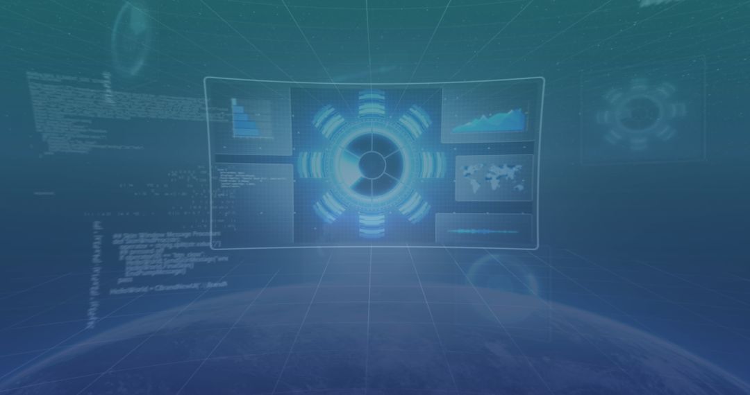 Digital Data Processing Interface with Global Tech Connections