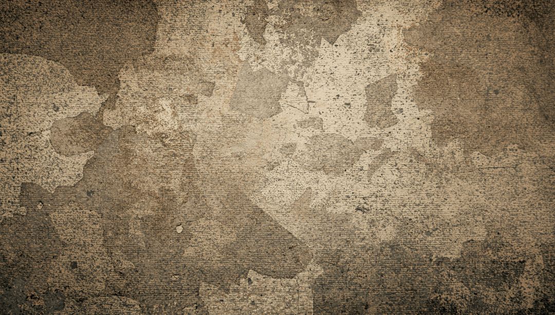 Weathered Plaster Wall with Peeling Paint and Grunge Texture