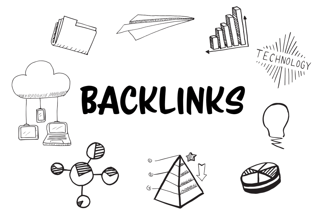 Transparent Drawing with Backlinks Theme Illustrations