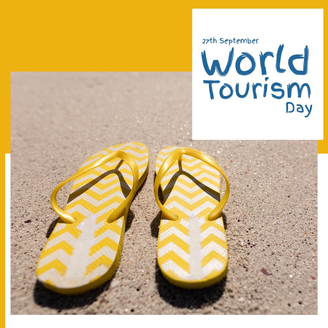 Celebrating World Tourism Day with Yellow Beach Flipflops