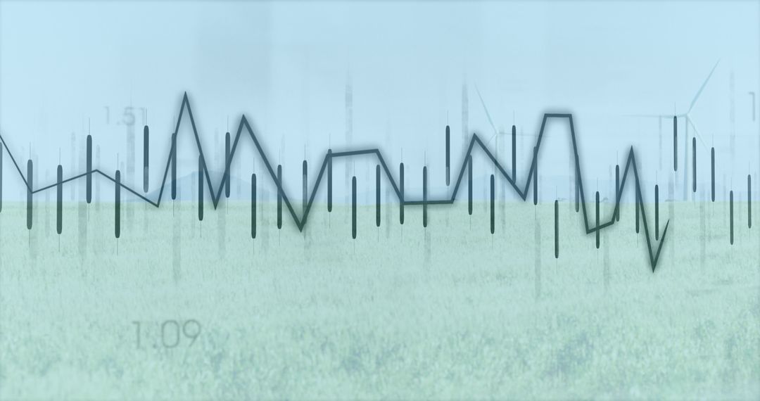 Financial Data Over Renewable Energy Wind Turbines