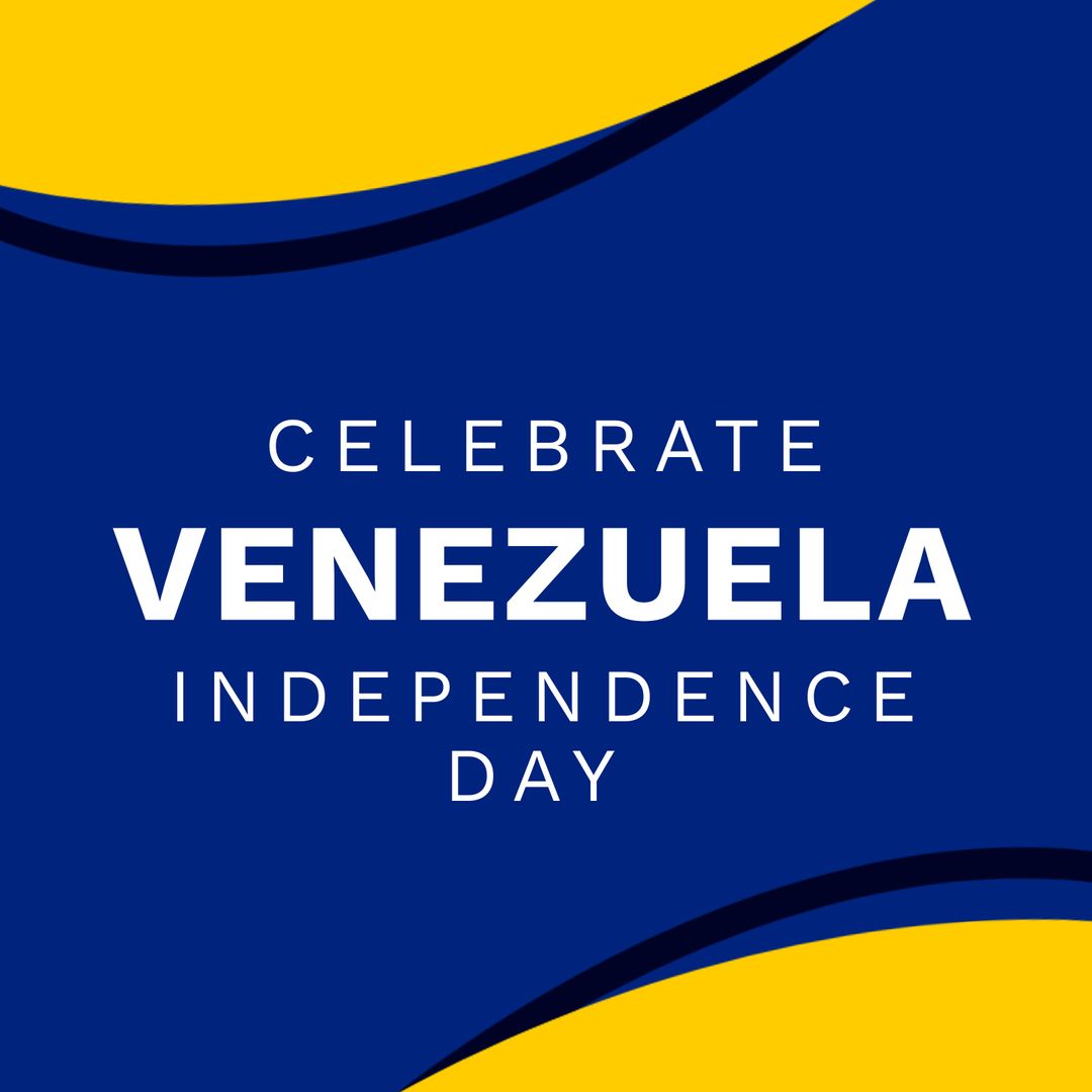 Venezuela Independence Day Celebration Banner