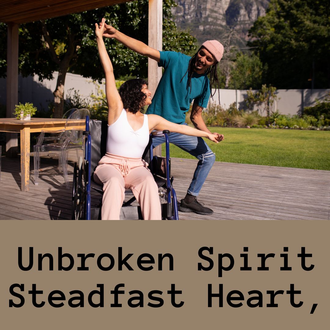 Couple Dancing Embracing Joy and Resilience