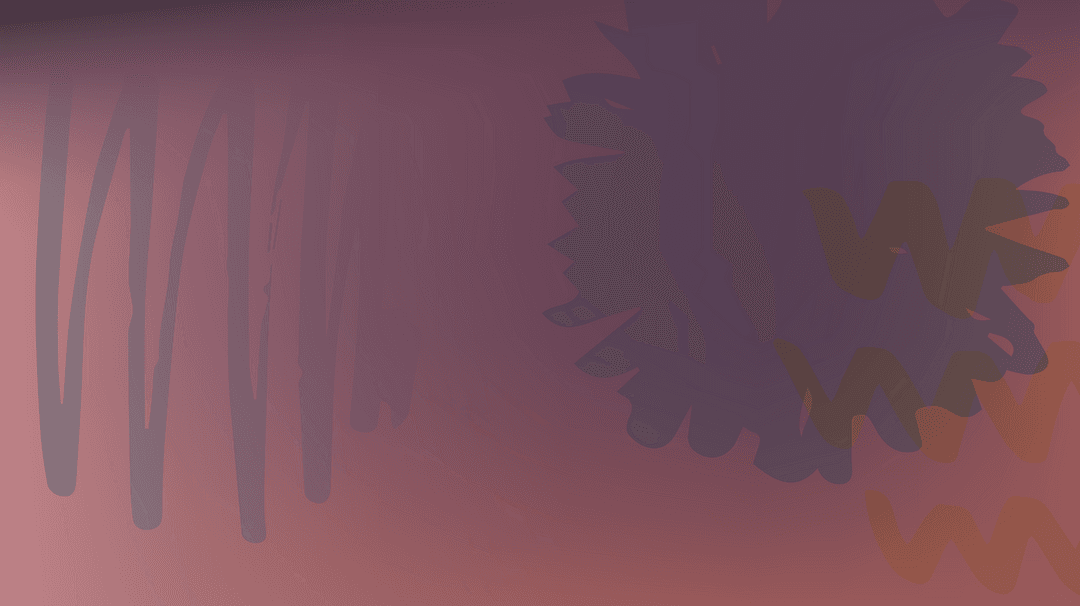 Colorful Abstract Shape on Transparent Background