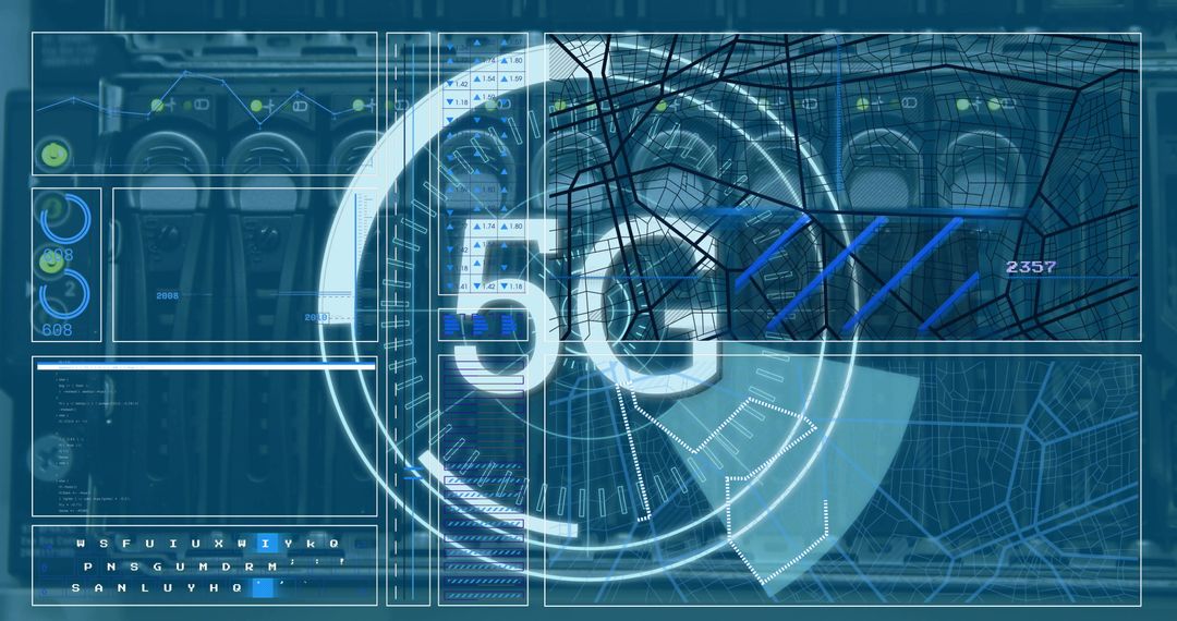 5G Networking and Data Processing in Server Environment