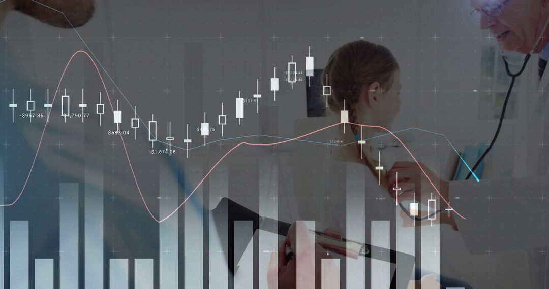 Healthcare Examination with Financial Data Overlay