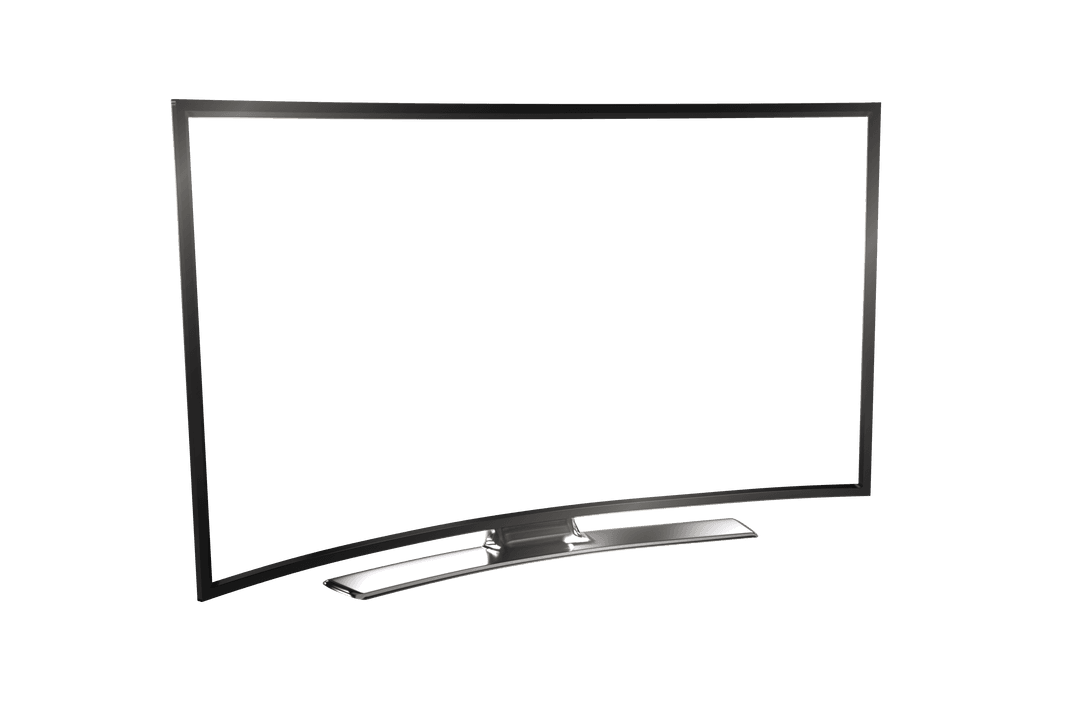 Transparent Blank TV Screen on Transparent Background - Download Free Stock Images Pikwizard.com